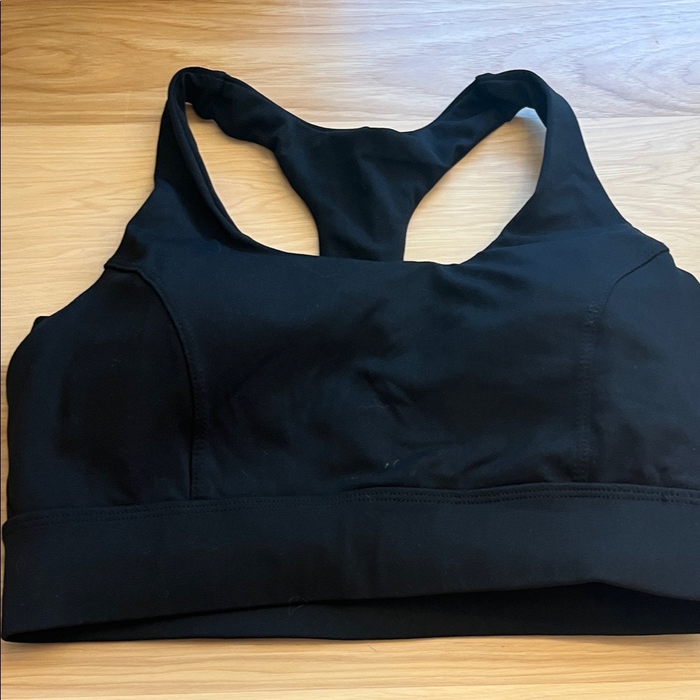 Black Women's Sports Bra